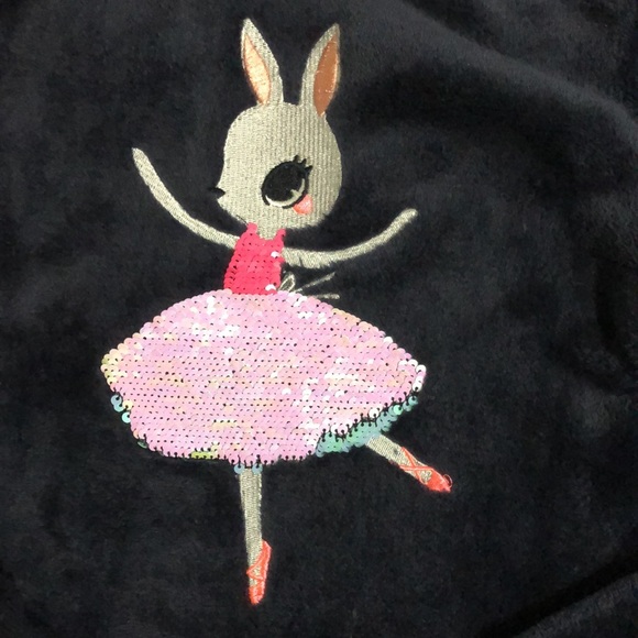 Girls 8-10 , velvety soft, flippy sequins sweater from H&M - Picture 2 of 3